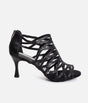 Premium Latin Dance Shoes, Lightweight with Open Toe, 60mm Flare Heel - PD803