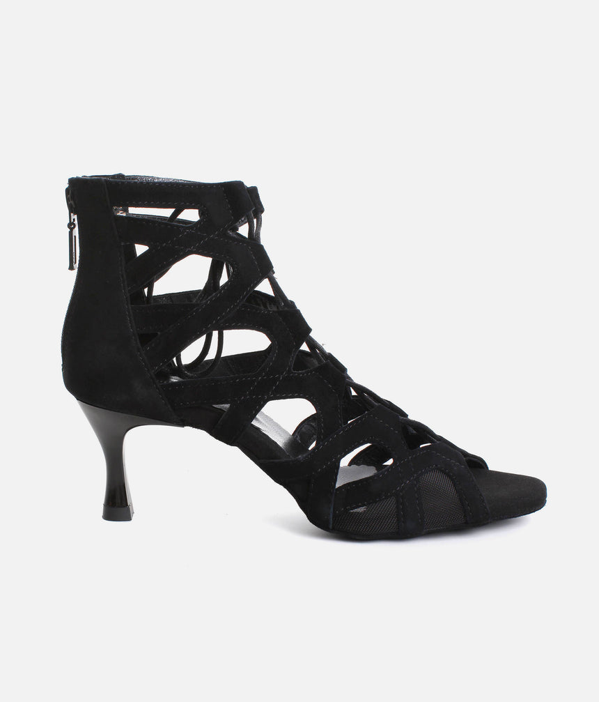 High Heeled Dance Shoes, Latin Practice & Performance, 50mm Heel - PD804