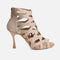 Adjustable Lace-Up Dance Shoes with Secure Fit, 70mm Stiletto - PD804