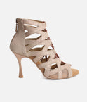 Adjustable Lace-Up Dance Shoes with Secure Fit, 70mm Stiletto - PD804