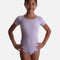 Girls Short Sleeved, Scoop Necked Leotard - PRIM