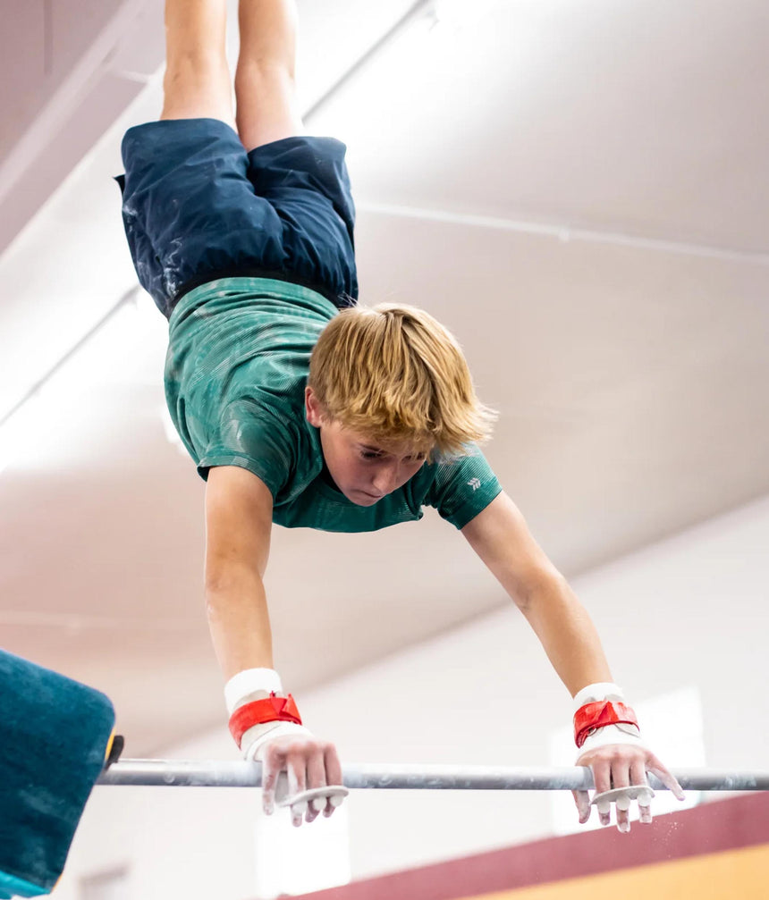 Men’s High Bar Grips • Hook & Loop - Swiss Cup