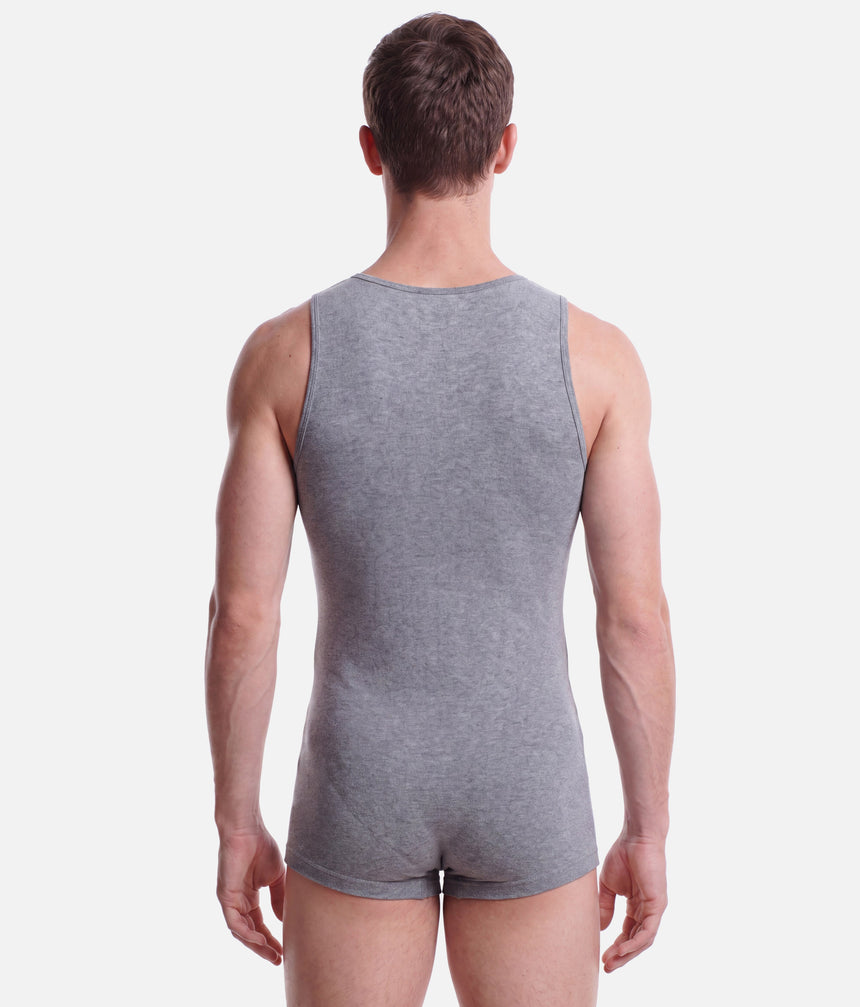 Men's Dance Unitard for Ballet & Contemporary, Front Zip - RDE1901