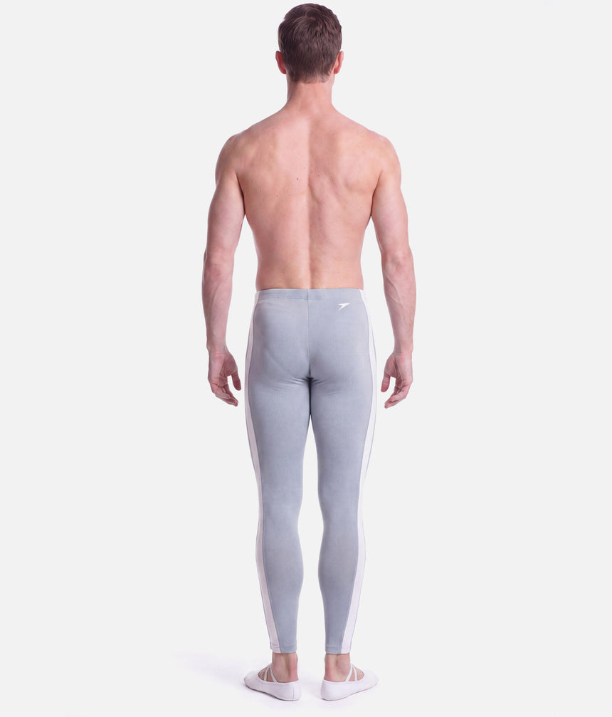Men's Ballet Tights with Side Stripe, Professional Dance Leggings - RDE2486