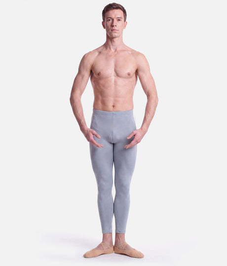 Men's Ballet Tights with Side Stripe, Professional Dance Leggings - RDE2486