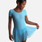 Girls Cap Sleeved Skirted Leotard - RV2383