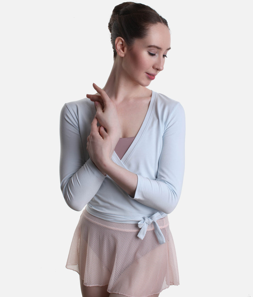 Ballet & Pilates Wrap Over, Second-Skin Studio Essential - S0733