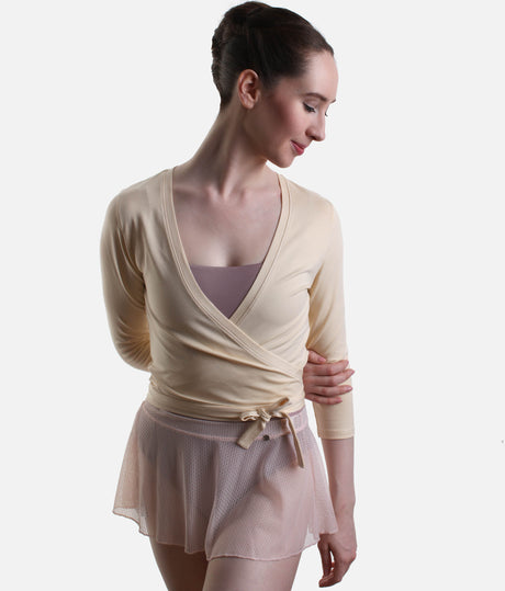 Ballet & Pilates Wrap Over, Second-Skin Studio Essential - S0733