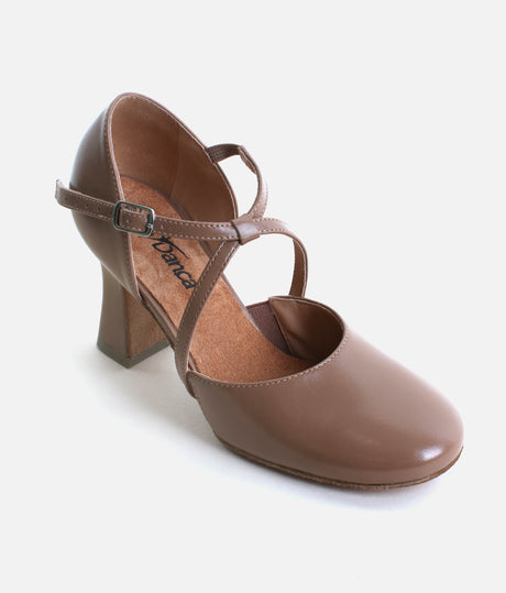 X-Strap Leather Character Shoes - SD143