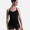 Pull-On Ballet Skirt, High-Low Hem, Stretch Mesh - SKYLAR