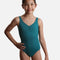 Girls Dance Leotard with V-Neck Empire Waist & Scoop Back - SL116