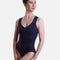 High-Performance Tank Leotard with Mesh Panels and Back Straps Design - SL135