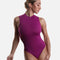 High Neck Dance Leotard, Key Hole Back