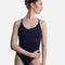 Camisole Leotard with Double Cross Back Straps and Princess Seams - SL18