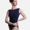 Boat Neck Dance Leoatrd, Low Back - SL 201
