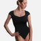 Low Back Cap Sleeved Leotard - SL 209