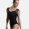 Sweetheart Neck Dance Leotard with Feminine Lace Details - SL208