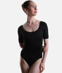 Round Neck Dance Leotard, Half Sleeve - SL27
