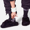 Varsity Plush Slipper, Limited Edition Fuzzy Slide for Dancers - SLP001