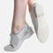 Children Silver Glitter Jazz Shoes, Full Sole, Lace-Up Dance Shoes