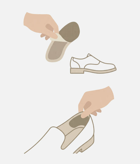 Adhesive Heel Grips, 1 Pair - TH053