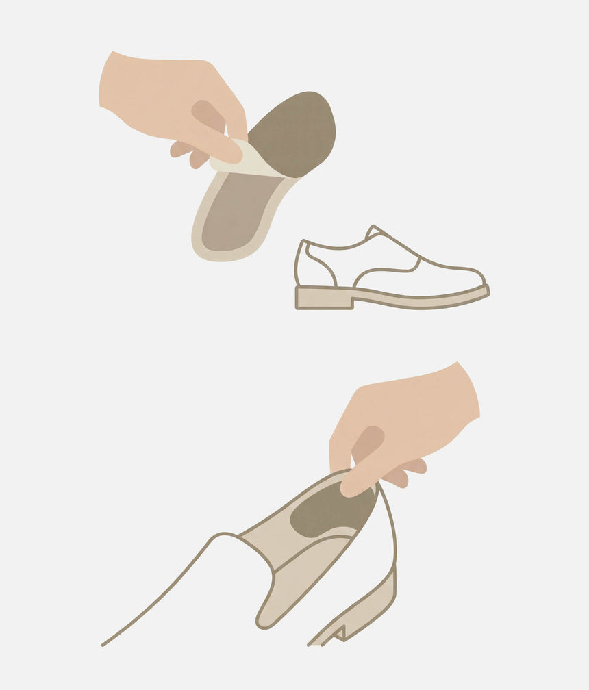 Adhesive Heel Grips, 1 Pair - TH053