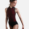 VERONA High Neck Leotard with Front Zip, Premium Dancewear - DA5113