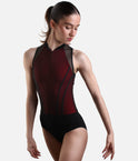 VERONA High Neck Leotard with Front Zip, Premium Dancewear - DA5113
