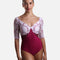 Romantic V-shaped Neckline Dance Leotard, Delicate & Unique - VESTA DI SNOB