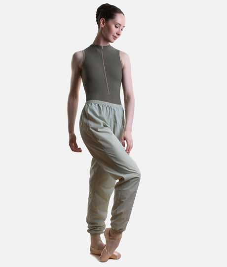 Green Ballet WARM-UP PANTS, Lightweight Dance Training Trousers