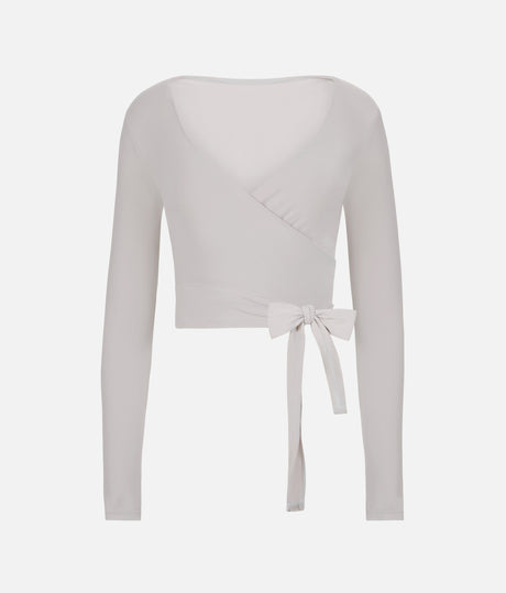 Professional Ballet WRAP TOP, Elegant Studio Warm Up Layer