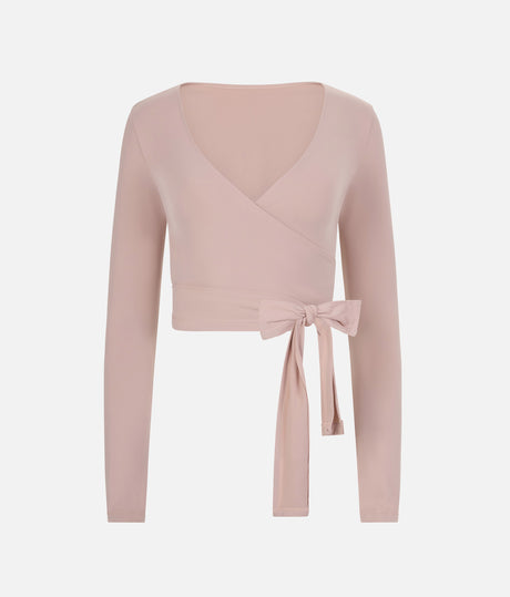Professional Ballet WRAP TOP, Elegant Studio Warm Up Layer
