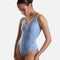 Alicia Tank Strap Leotard - Sky Blue