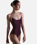 Ballet Leotard, Elegant Camisole with Deep Mock Wrap Back - FIONA Opera