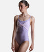 KATHY Ballet Leotard in POEM, Elegant Mesh Camisole Dance Leotard