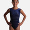 Girls Smooth Velour Gymnastics Leotard with Sleeveless Design - Z103