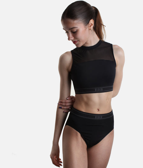 KATHERINE High Waist Dance Brief, Supportive & Stage-Ready - R90009