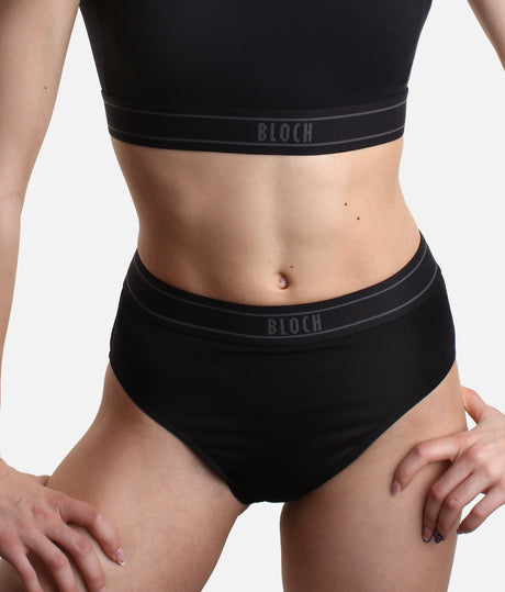 KATHERINE High Waist Dance Brief, Supportive & Stage-Ready - R90009